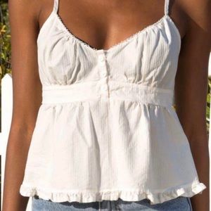 Tiffany Cotton Tank Brandy Melville